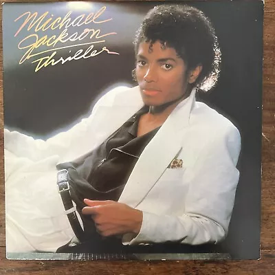 Michael Jackson Thriller Vinyl Lp Record Epic Qe 3811 Gatefold  Ex/vg+ 1982 • $15.96