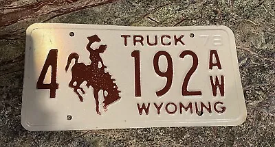 $20 • Buy Wyoming License Plate