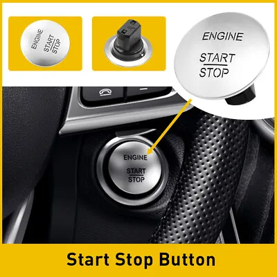 Push To Start Button Fits Mercedes Benz Keyless Go Engine Start Stop Push Button • $10.59