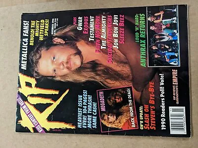 Rip Magazine Metallica Fans M445 • $11.99