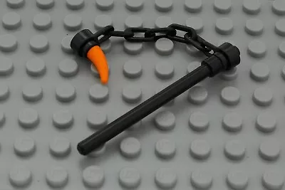 NEW Lego Ninja Minifig BLACK CHAINED FANG Ninjago Skeleton Black Chain Weapon • $4.99