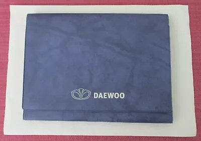 Genuine Daewoo Handbook - Owners Manual Wallet - Matiz  Tacuma  Lacetti  Kalos • $17.39