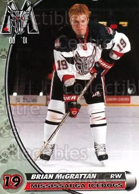 2000-01 Mississauga Ice Dogs #14 Brian McGrattan • $2.19