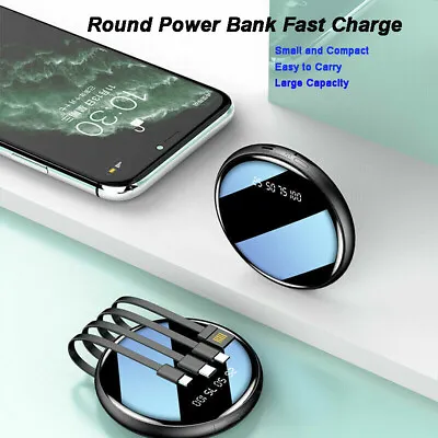 900000mAh Power Bank Portable Charger 2USB Battery Pack Charger For Mobile Phone • £15.58