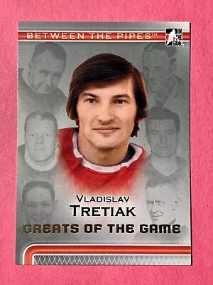 2006-07 In The Game Between The Pipes  #104 Vladislav Tretiak • $2.99