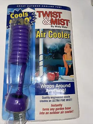 Misty Mate Twist & Mist Bend Form Wrap Hose Nozzle Cool Flexible Mist System 36  • $12.99