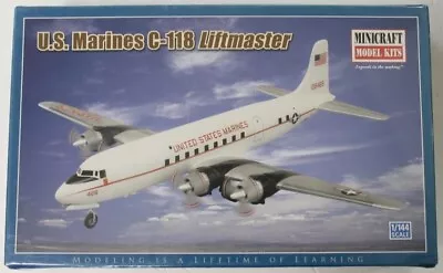 Douglas C-118 (DC-6B) Minicraft + Fuerza Aérea Argentina Decal Set - 1/144 Scale • $39.99