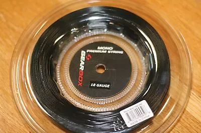 $49.95 • Buy GEARBOX MONO Premium BLACK String 18 Gauge 660 Feet Reel Strings