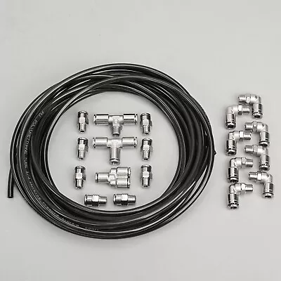 $68.74 • Buy Boost Control Air Fitting Set Fit For Turbo Supercharger Solenoid 1/8  NPT USA