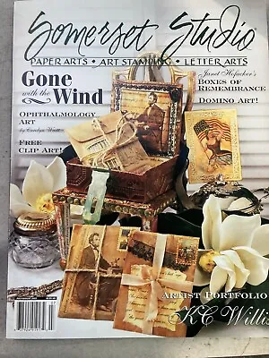 Somerset Studio~Paper Arts  Stamping Journal Vol. 6. Issue 4. July Aug 200 • $9.99