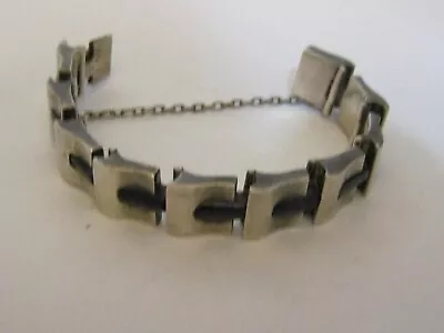Antonio Pineda Taxco Mexican Silver & Amethyst Bracelet 970 Silver  ~ Rare! • $595