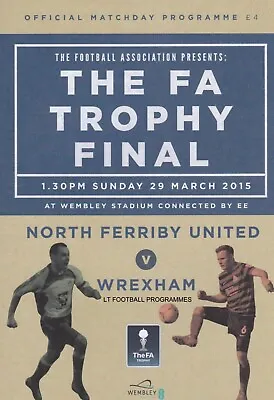 * Fa Trophy Final Official Programmes - Choose From List * • £4.99