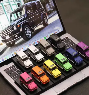 Kyosho 1/64 Scale Mercedes Benz AMG G55 Suvs Diecast Model Car 10 Colors Gift • $35.99