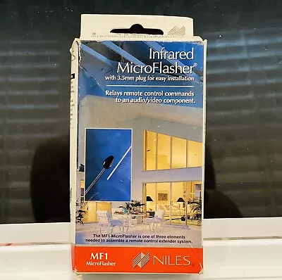NEW (NIB) Niles MF1 Infrared IR Microflasher With 3.5mm Plug For Easy Install • $10