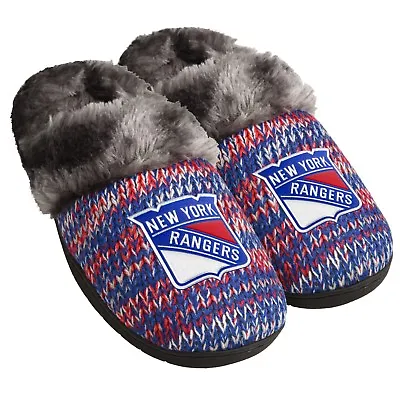 £25.36 • Buy NEW York NY Rangers Slippers Logo NEW Womens Slide House Shoes! Peak Slide NHL