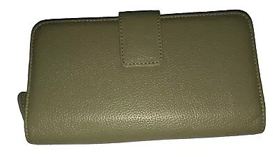 MY BIG FAT Leather Wallet Green MSRP $45 • $39