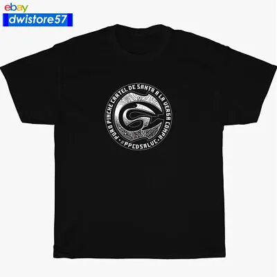 $18.46 • Buy New Shirt Cartel De Santa Mexican Rap HipHop Band Black/Navy Men's T-Shirt S-3XL