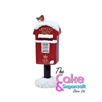  Post Box Cake Topper Decoration Xmas Christmas British • £7.34