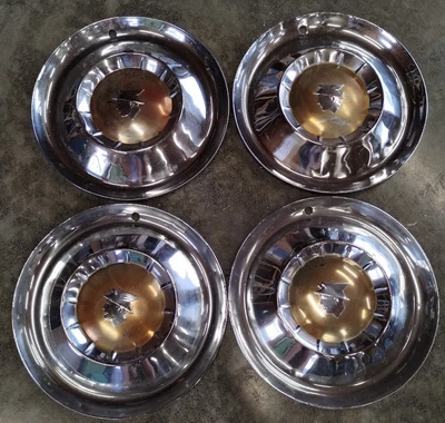 $200 • Buy 1954 Mercury Monterey 15  Hubcaps Wheel Covers Vintage Original  Set Of 4