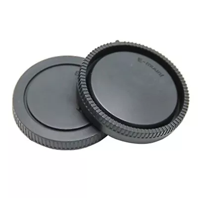 $5.30 • Buy Camera Body Front+Rear Lens Cap Cover For Sony A6300 A6000 A6400 A7R2 A7M3 ILDC