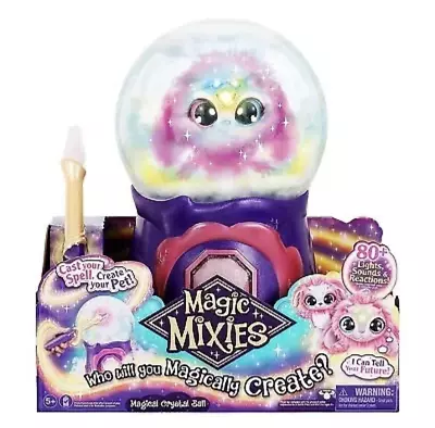 NEW Magic Mixies Magical Misting Crystal Ball Interactive 8  Mixes Pink Plush • $57.77