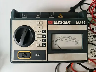 AVO MEGGER MJ15 Ohmmeter 5kv 5000V • $548.56