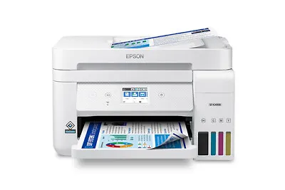 Epson WorkForce ST-C4100 Supertank Color MFP Inkjet Printer C11CJ60203  • $399