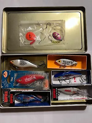8 Fish Lures: Collectible Vintage Advertising • $105