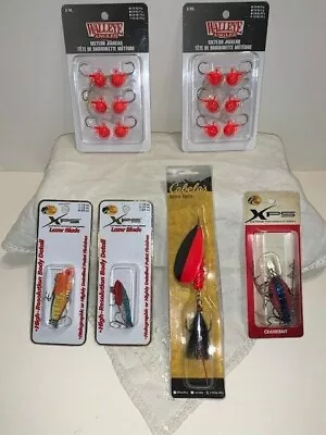 Lot Of 6 ~ Bass Pro Shops Lazer Blade 5/8 Oz ~ Jighead ~Crankbait Fishing Lures  • $9.99