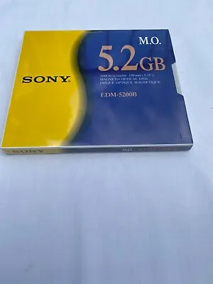 NEW Sony EDM-5200B 5.2GB 5.25 R/W  OPTICAL DISK • $49.75