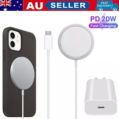 $13.99 • Buy Magsafe Wireless Charger For Apple IPhone 15 14 13 Pro Max Plus Magnetic Charger