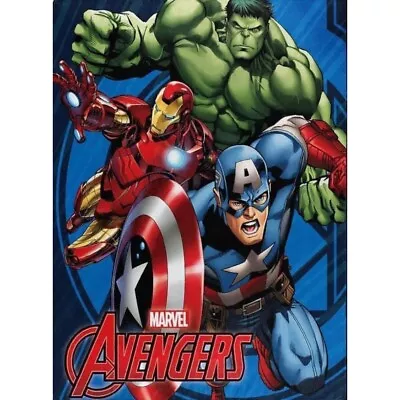 Alkam Home Twin Blanket Designer Print Plush Throw Blanket Avengers • $36