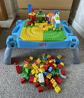 Mega Blocks Building Bricks Bundle With Table • £30