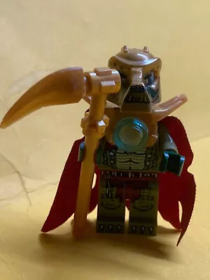 Lego Chima Crominus Minifig With Cape Weapon & Shoulder Pads • $15