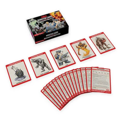 $79.75 • Buy D And D Roleplaying Game Spellbook Cards Mordenkainens Tome Of Foes Deck Set