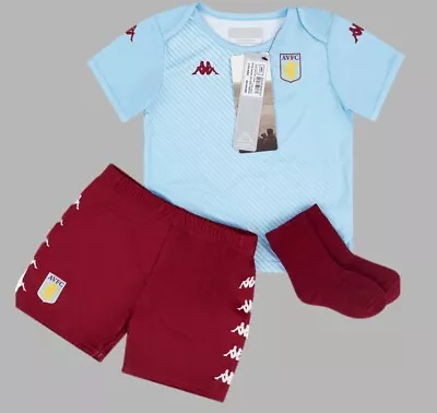 £29.99 • Buy New Aston Villa 1-2 Years 18 Months Infant Football Kit Shirt Shorts Socks