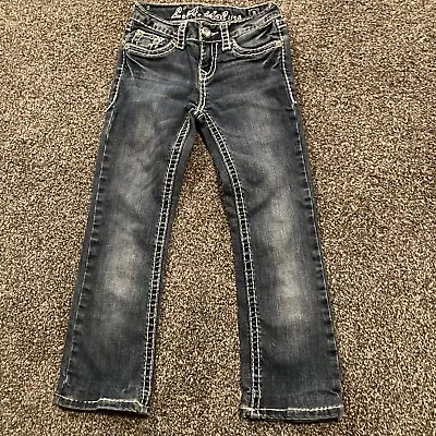 Girls LA Idol Size 8 Blue Jeans W 22 L 27 1/2 • $12.77