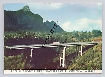 Postcard Mauritius Sir Colville Deverell Bridge. Used (J13) • £6.99