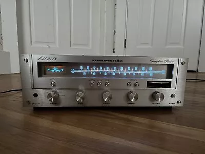 Marantz 2218 Stereophonic Receiver: TESTED • $479