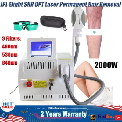 $739.10 • Buy PRO IPL Elight OPT Laser Permanent Hair Removal RF Skin Care Salon Machine