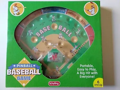 Schylling - PLAY BALL Baseball Mini Pinball Table Top Arcade Game  • $18.95