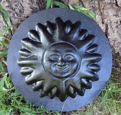Sun Face Mold Concrete Plaster Wall Decor Casting Mould 10  X Up To 2  Thick • $32.95