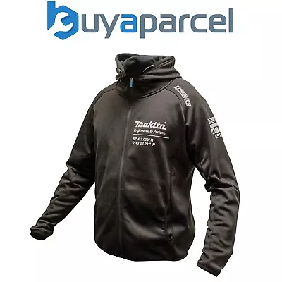 Makita LXT Black Zip Up Sports Hoodie Jacket L XL Extra Large - Limited Edition • £31.99