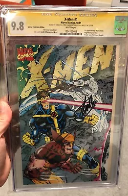 X-Men #1 1991 CGC 9.8 3x Signed Claremont Jim Lee & Stan Lee!!! • $2750
