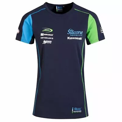 Official Silicone Racing Kawasaki Team Ladies T Shirt -  19SK-LT • £24.99