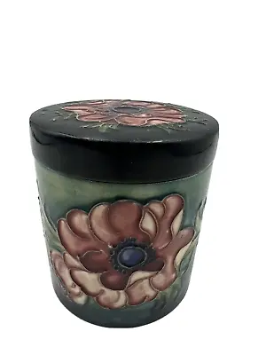 Moorcroft Anemone Dresser Jar With Lid William Walter England Rare • $180