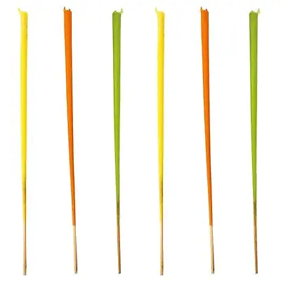 6 Pack Citronella Candle Flares Outdoor Use - Outdoor Garden Torches • £17.99