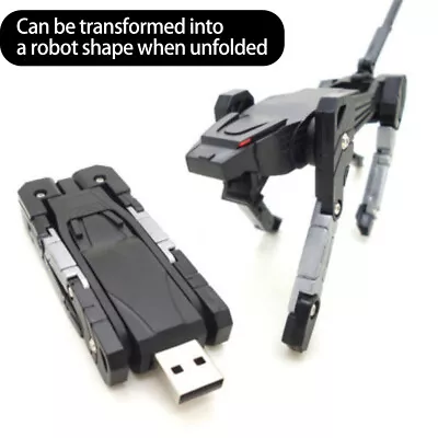 USB Flash Drive Fashion U Disk Toy Style Memory Stick Transformation Robot Mini • $24.58