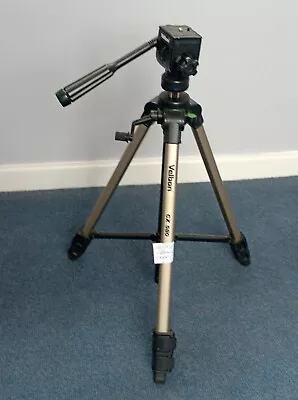 VELBON CX 580 TRIPOD With Fluid Damped Head.  #193 • £21.50