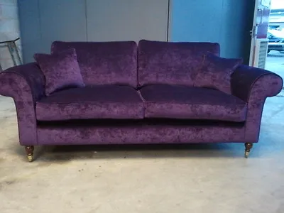 Bespoke 3 Seater Sofa - Settee-purple-auberginevarious Colours • £770